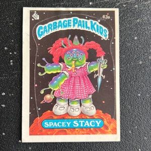 GARBAGE PAIL KIDS. SPACY STACY 63a. 1985